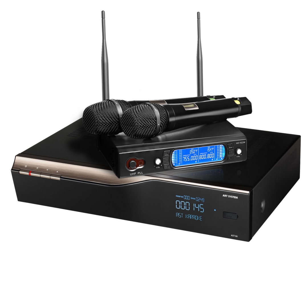 караоке-комплект AST-50 c микрофонами в Миассе