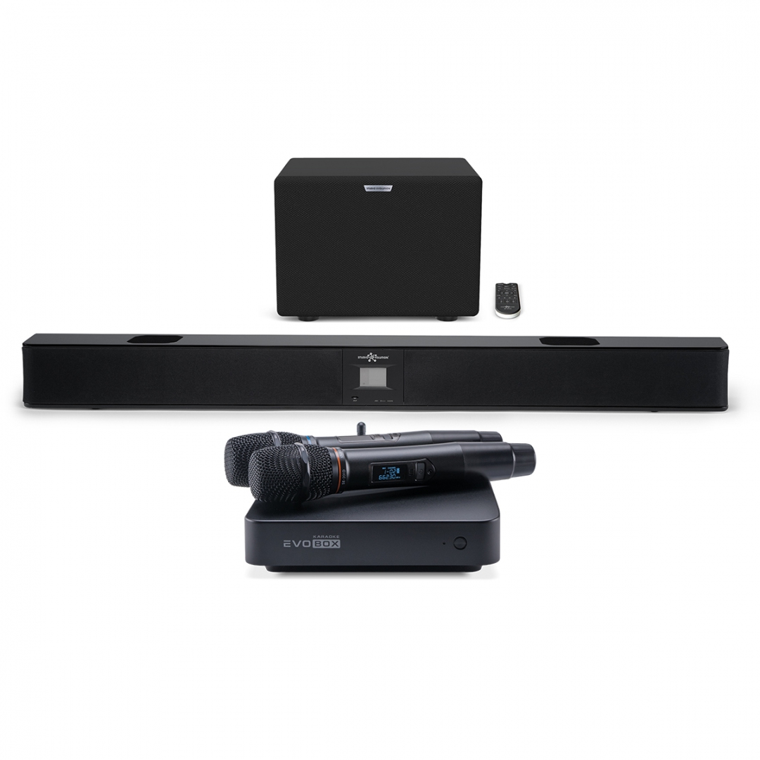 караоке-комплект EVOBOX Plus + EvoSound Bar (саундбар с караоке) в Миассе