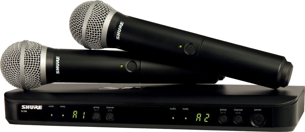 SHURE BLX288E/PG58 M17 вокальная радиосистема в Миассе