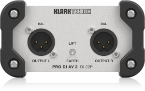 Klark Teknik DI 22P пассивный стерео директ-бокс в Миассе