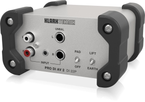 Klark Teknik DI 22P пассивный стерео директ-бокс в Миассе